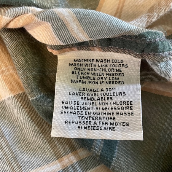 Denim & Supply Ralph Lauren Green Plaid Shirt - Picture 5 of 5